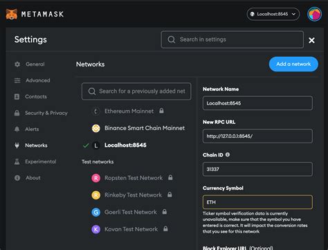 Metamask: remote hardhat - metamask connection issue
